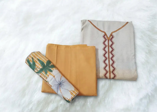 UNSTITCHED 3PCS DHAKAN